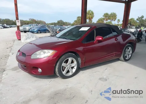 2007 Mitsubishi Eclipse Spyder Gs z USA, uszkodzony, nr VIN 4A3AL25F17E033314